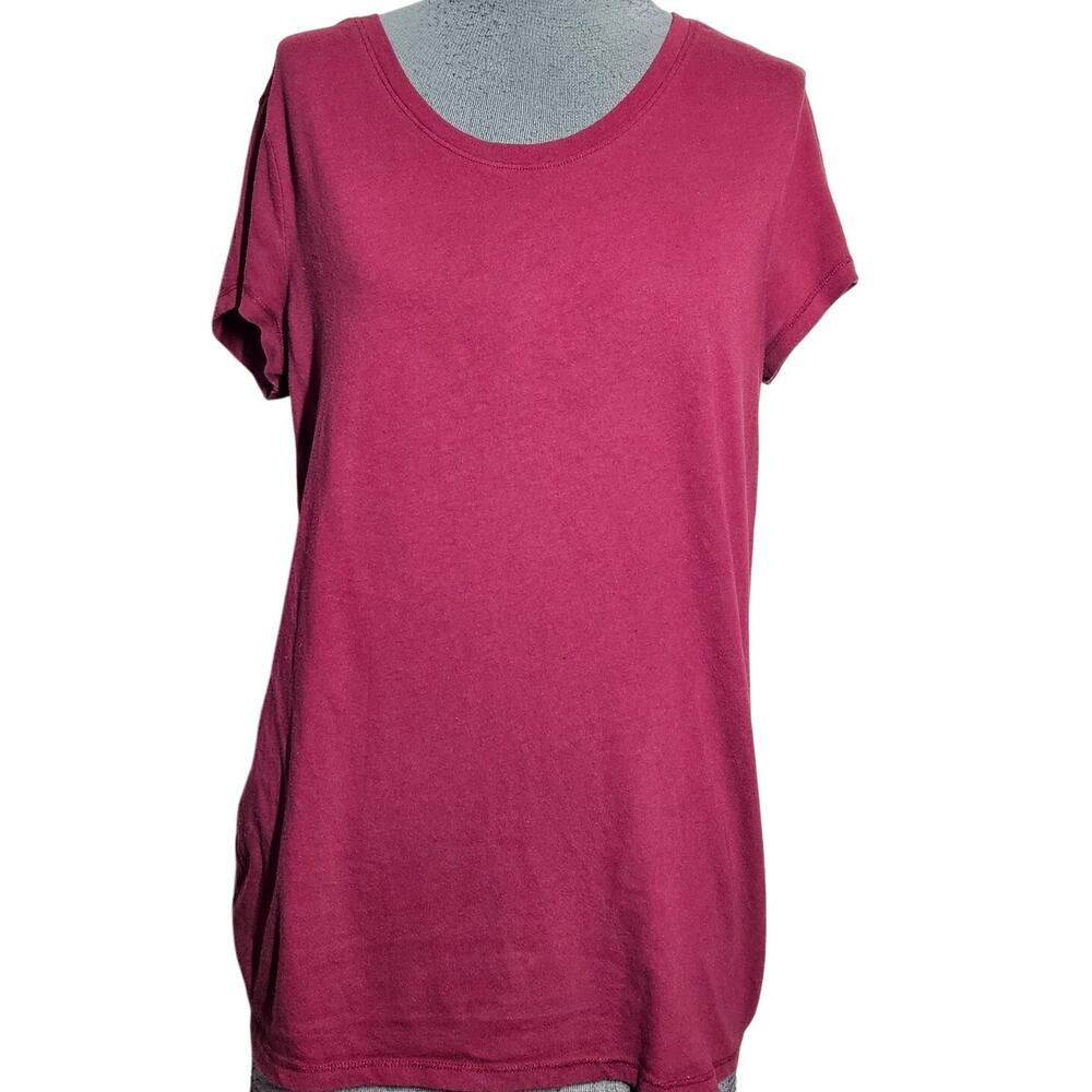 Cotton Blend Short Sleeve Tee Shirt Size XL